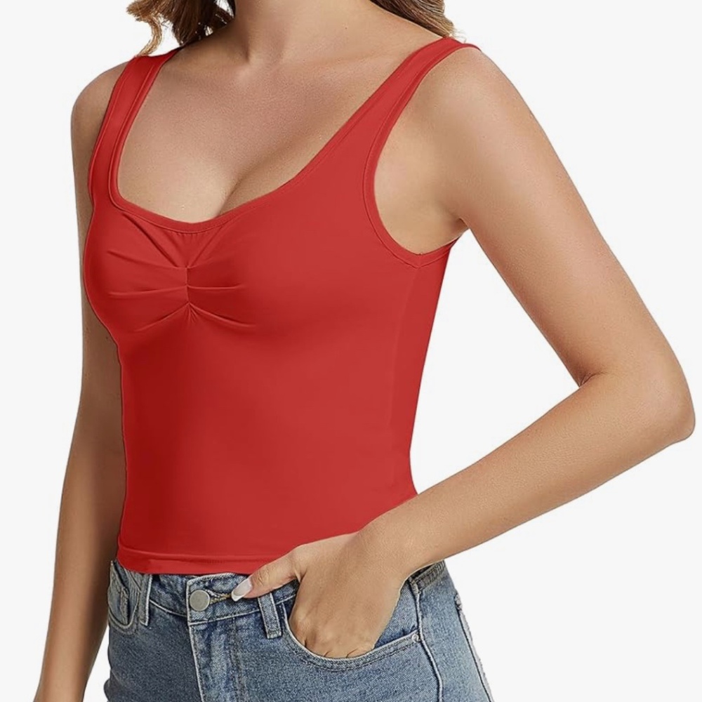 Women Crop Tank Top Sleeveless Slim Sexy Backless Shirt